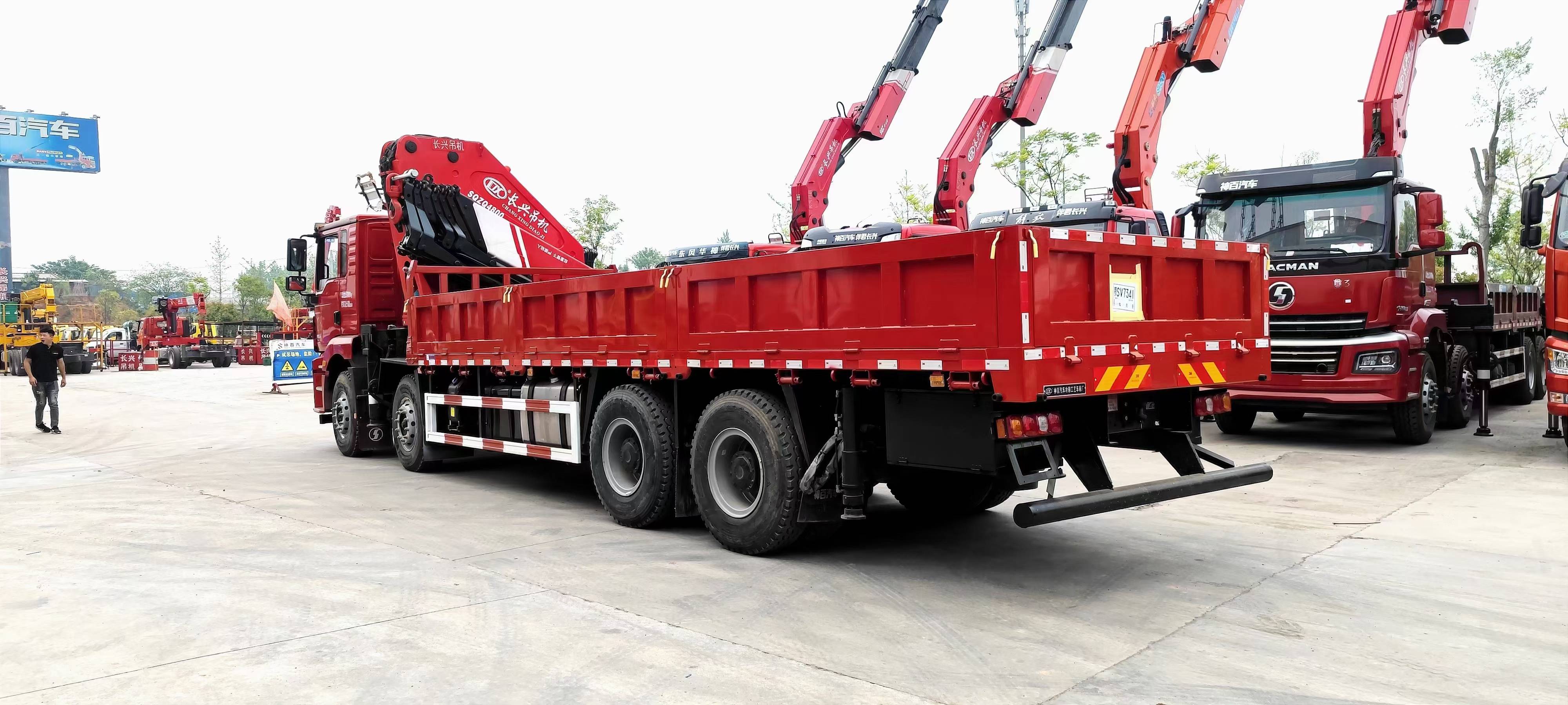 《国六》陕‮德汽‬龙前四‮八后‬长兴‮臂折‬吊