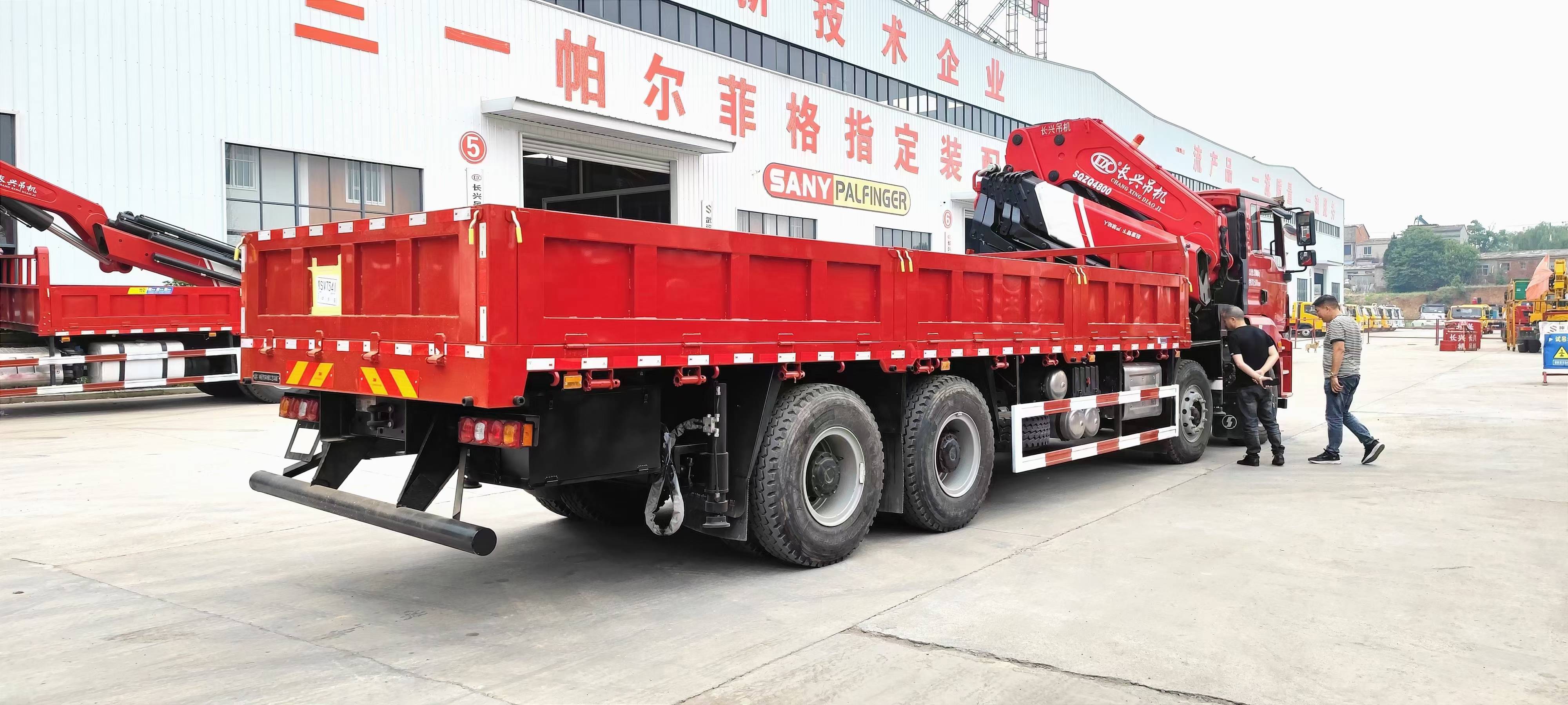 《国六》陕‮德汽‬龙前四‮八后‬长兴‮臂折‬吊